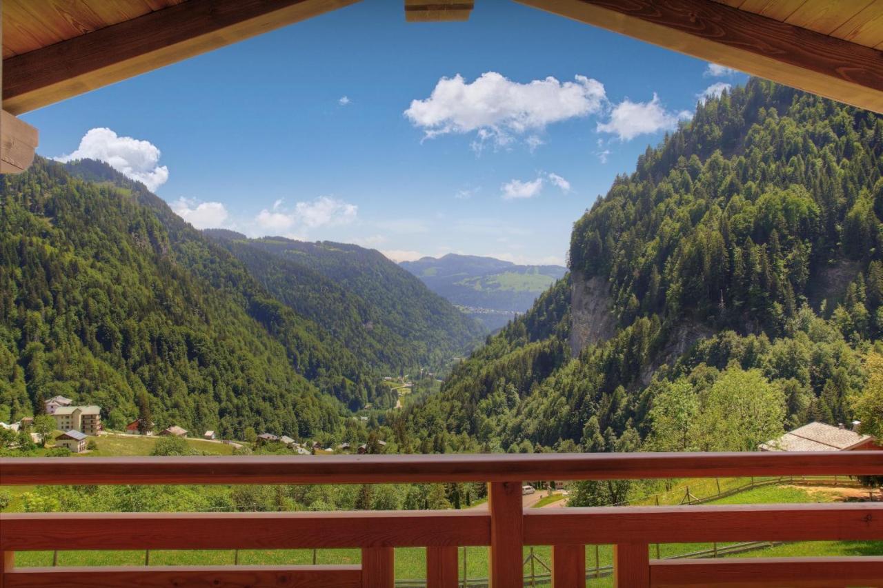 Chalet Sabaroc - Ovo Network La Giettaz Exterior photo